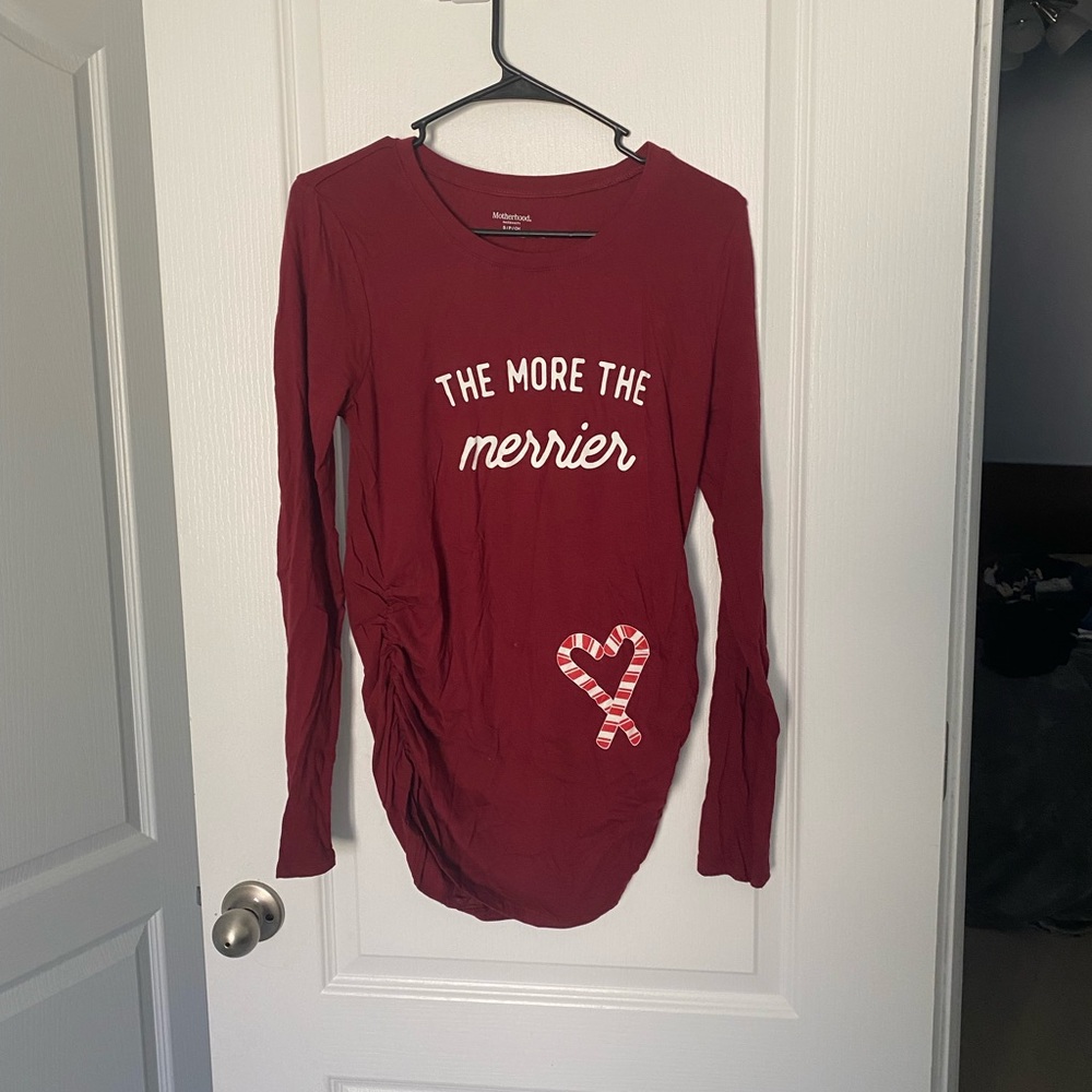 Motherhood Maternity Christmas Long Sleeve